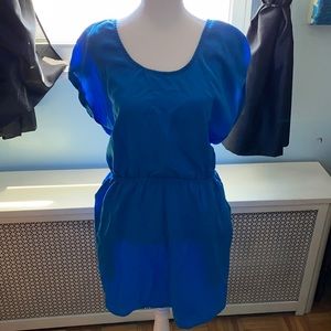 Women’s summer dress- color blue- size Large